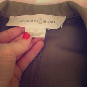 treasure and bond military inspired vest